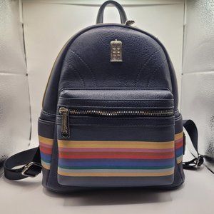 Doctor Who 13th Doctor Loungefly Striped Mini backpack NWT BoxLunch Exclusive